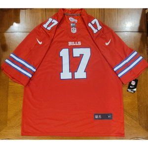 Josh Allen Buffalo Bills #17 Nike NFL “On Field” Stitched jersey. Size XXXXL 4XL